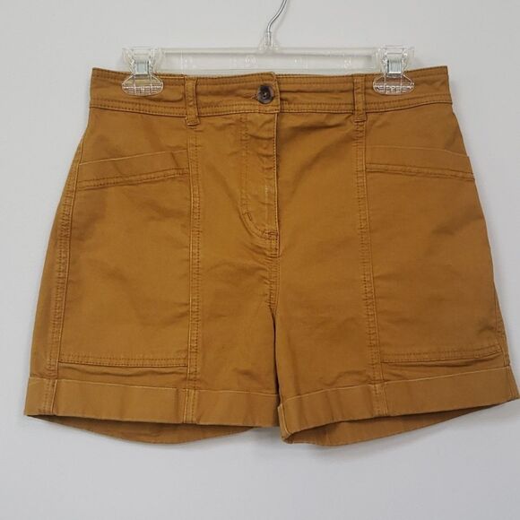 Boden Shorts Womens sz 4 Abingdon Khaki Utility Cargo - Picture 1 of 9
